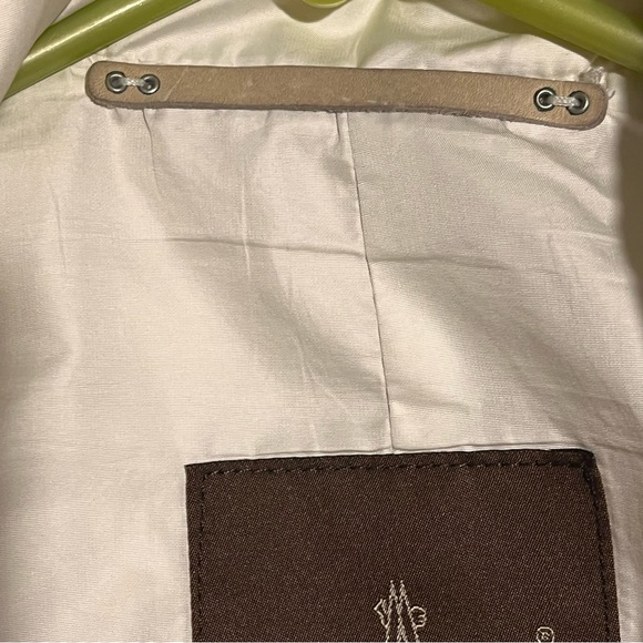 Like new! Moncler Down filled cream colored puffer vest - Picture 12 of 16